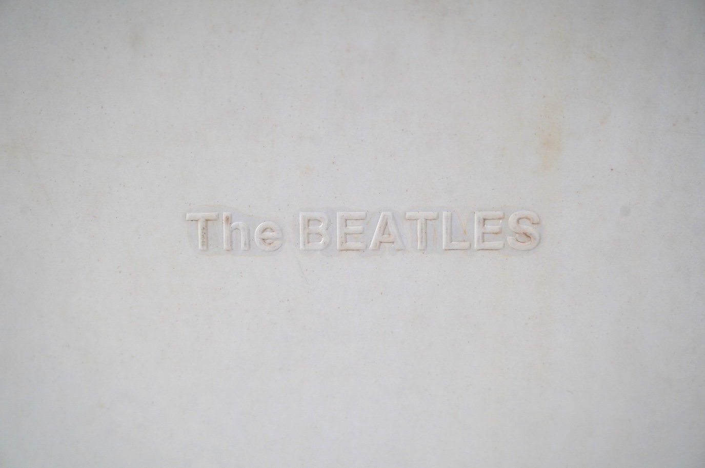 The Beatles; The Beatles (The White Album) double LP record album, No.0026851, on Apple PMC 7067, XEX 709-1, top loading cover with black inner sleeves. Condition - fair, some wear to sleeves and visible scratches to the